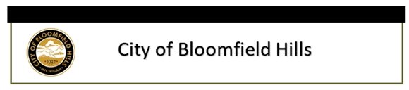 City of Bloomfield Hills E-Newsletter 